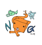 キューブねこ（個別スタンプ：30）
