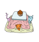 キューブねこ（個別スタンプ：37）