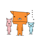 キューブねこ（個別スタンプ：40）