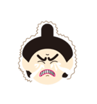 Cute SUMO Wrestler Sticker（個別スタンプ：15）