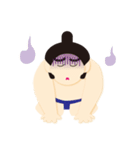 Cute SUMO Wrestler Sticker（個別スタンプ：27）