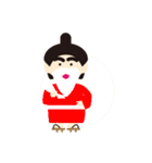 Cute SUMO Wrestler Sticker（個別スタンプ：32）