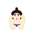 Cute SUMO Wrestler Sticker（個別スタンプ：38）