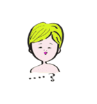 あなたに似ている顔もあるかも？（個別スタンプ：18）