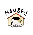 ブサカワ犬(ブルドッグ）（個別スタンプ：9）