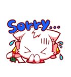 にゃんだーわーるどinクリスマス（個別スタンプ：9）