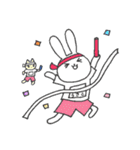 うさこバニラちゃんイベントスタンプ（個別スタンプ：25）
