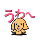 ていねいなわんこ 犬スタンプ（個別スタンプ：37）