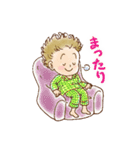 ぼさぼさ君とムー（個別スタンプ：30）