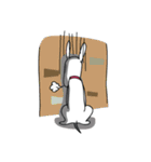 Moji Dog - Happy BullTerrier Dog Sticker（個別スタンプ：29）
