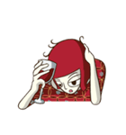 OK余裕な女の子（個別スタンプ：9）
