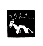 不気味かわいい動物スタンプ（個別スタンプ：24）