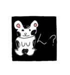 不気味かわいい動物スタンプ（個別スタンプ：37）