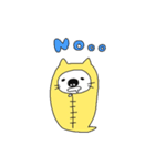 ねぶくろにゃんこ（個別スタンプ：3）