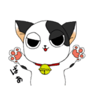 牛柄猫の日常（個別スタンプ：19）