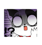 牛柄猫の日常（個別スタンプ：36）