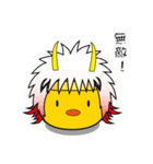 戦国ひよこ（個別スタンプ：37）
