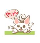 大分弁を話すチワワ（個別スタンプ：3）