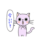 猫ねこガールズ（個別スタンプ：3）