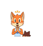 Anun, The Silly Fox（個別スタンプ：3）