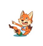 Anun, The Silly Fox（個別スタンプ：12）