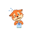 Anun, The Silly Fox（個別スタンプ：14）