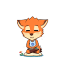 Anun, The Silly Fox（個別スタンプ：22）