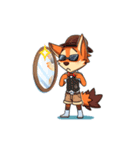 Anun, The Silly Fox（個別スタンプ：30）