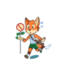 Anun, The Silly Fox（個別スタンプ：33）