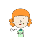 Freckled Girl（個別スタンプ：7）
