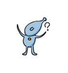 楽しんでいる宇宙人（個別スタンプ：4）