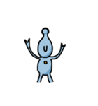 楽しんでいる宇宙人（個別スタンプ：6）