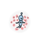楽しんでいる宇宙人（個別スタンプ：30）