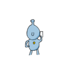 楽しんでいる宇宙人（個別スタンプ：36）