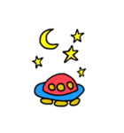 楽しんでいる宇宙人（個別スタンプ：40）