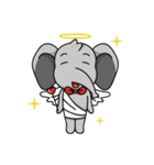 MEMO Elephant（個別スタンプ：8）