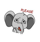 MEMO Elephant（個別スタンプ：14）