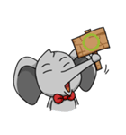 MEMO Elephant（個別スタンプ：16）
