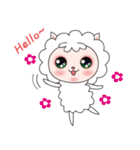 little sheep Mongsil（個別スタンプ：1）