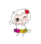 little sheep Mongsil（個別スタンプ：3）