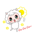 little sheep Mongsil（個別スタンプ：8）