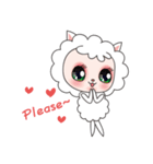 little sheep Mongsil（個別スタンプ：12）