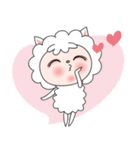 little sheep Mongsil（個別スタンプ：17）