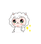 little sheep Mongsil（個別スタンプ：25）