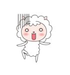 little sheep Mongsil（個別スタンプ：32）