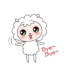 little sheep Mongsil（個別スタンプ：36）