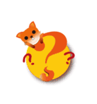 fox's world（個別スタンプ：13）