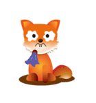 fox's world（個別スタンプ：26）