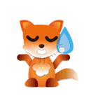 fox's world（個別スタンプ：28）