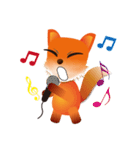 fox's world（個別スタンプ：32）
